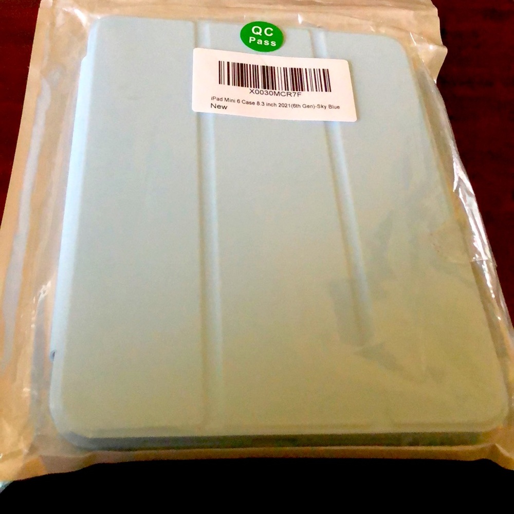 IPAD Mini 6 Case Sky Blue NWOT
